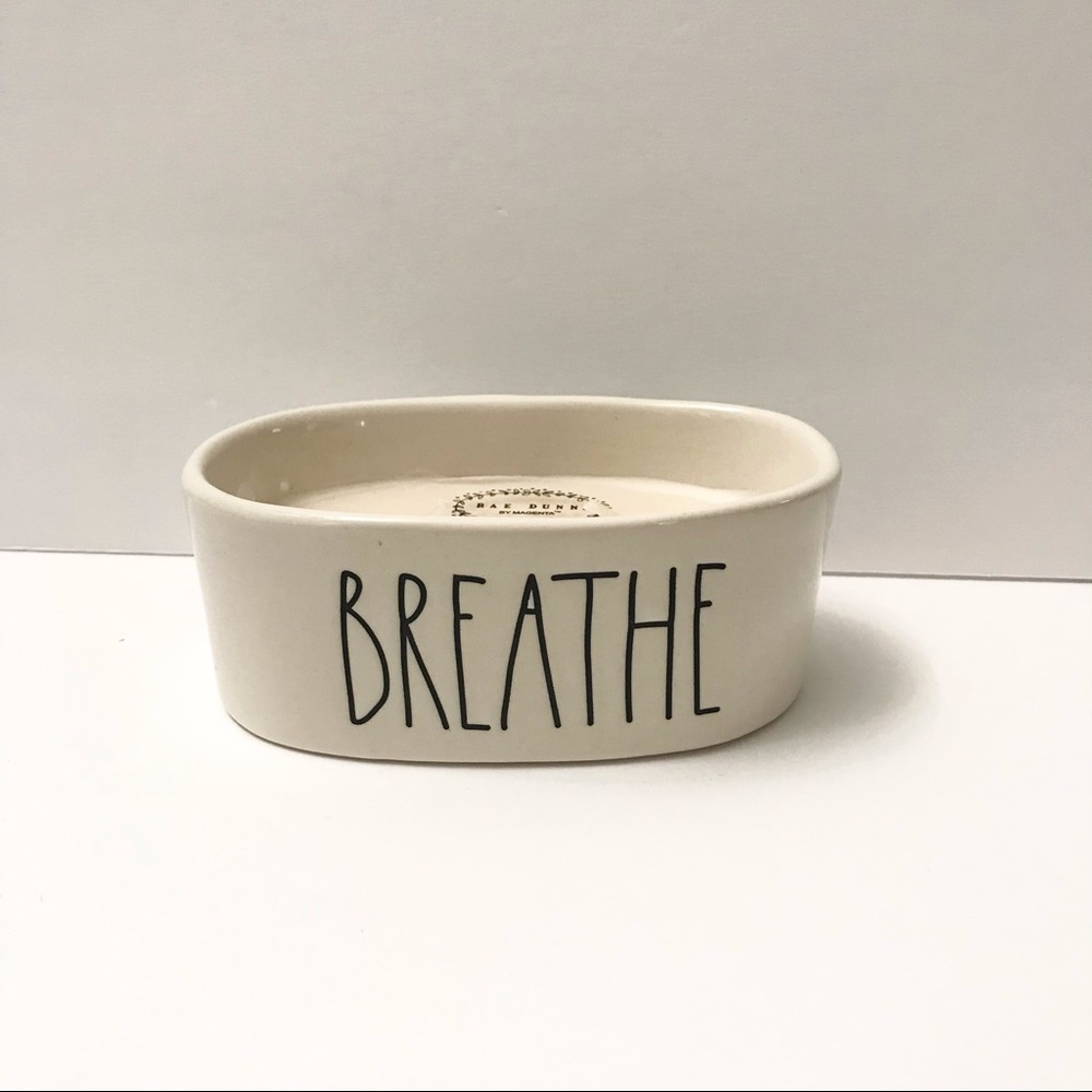 Rae Dunn Breathe Candle